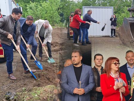 На церемонията присъства областният управител проф. Мария Нейков, народни представители, както и кметовете на трите общини, които разчитат на питейна вода от този обект