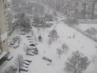 Без код „оранжев“ по Черноморието, снегът украси Бургас
