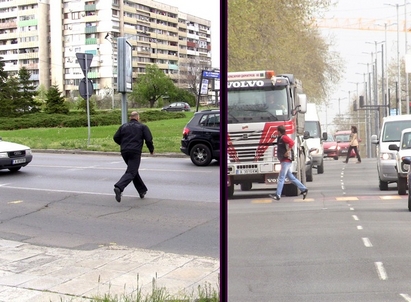 Бургаските шофьори газят, пешеходците по зебри бягат