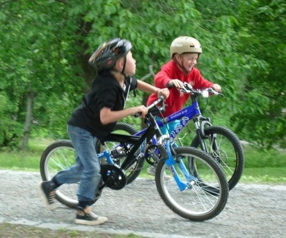 4-годишни на изпит за велосипед в ЦДГ2 „Х. Кр. Андерсен” в Бургас