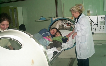 В Бургас лекуват деца с церебрална парализа с хипербарната оксигенация