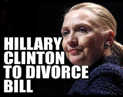 Хилъри Клинтън се развежда с Бил?