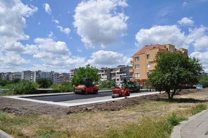 Бургаският ж.к. „Изгрев” има нов паркинг и площадка за кучета