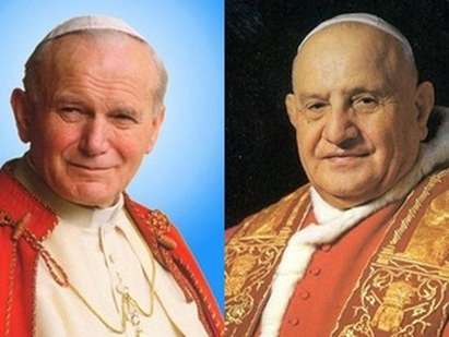 Папа Франциск обяви Йоан XXIII и Йоан Павел II за светци