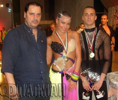 Ванеса Манева стана супершампион на Международния турнир по спортни танци в Бургас