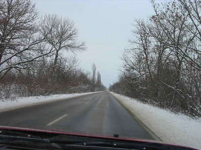 Вижте кои пътища в Бургаско са заледени