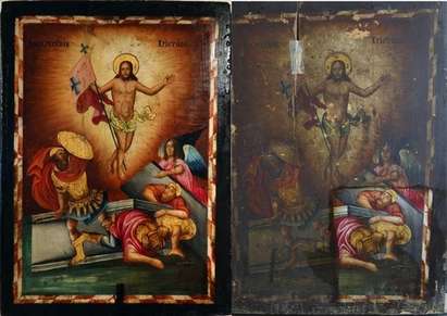 Три икони спасени в Бургас от родолюбиви граждани