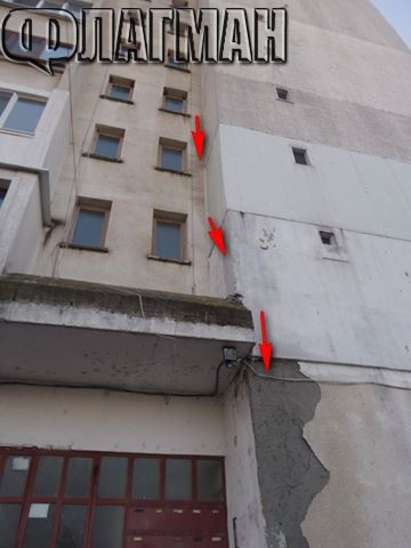 Жител на бургаския ж.к. „Славейков” издирва съседа  си, за да спре разпада на блок 69