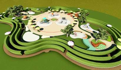 Скейт парк, детска площадка, розариум и други чудеса в проекта за парк "Езеро" (СНИМКИ)