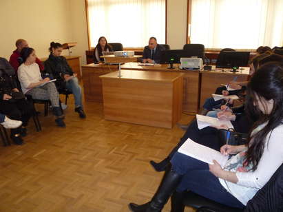 Работа по дела с участие на деца представи Районен съд Бургас пред бъдещи социални педагози