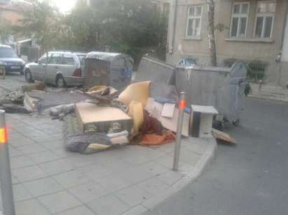 Бургазлии, не изхвърляйте боклуците си след ремонт до казаните, започват проверки