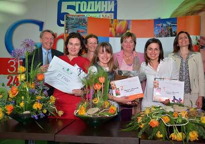 Флористката на хотел "България" спечели престижен конкурс на Посолството на Нидерландия