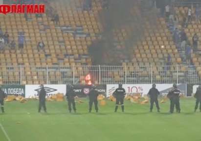 Четирима в ареста след мача "Черно море"-"Левски" в Бургас, заради побой и хулиганство