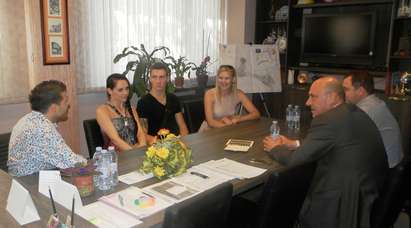 Световни вицешампиони гостуваха на кмета на Поморие Иван Алексиев