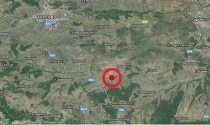 Леко земетресение в Хасково