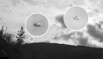 Снимаха две летящи чинии в небето над Норвегия