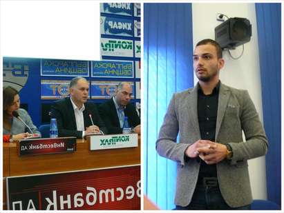 Бургаски студент смути пресконференция на Кадиев: Знам Ви биографията – от моя роден град сте! (снимки)