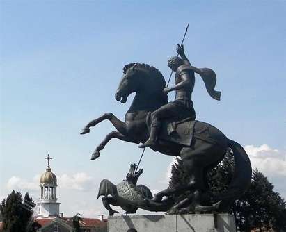 Откриват скулптурата на Св. Георги в Поморие на 6 май