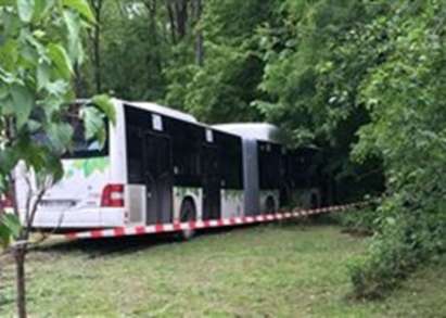 Шофьор на градски автобус в София издъхна зад волана и причини катастрофа с ранени