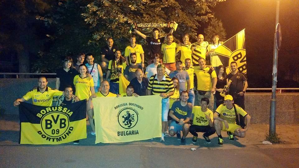 Фенове на Борусия Дортмунд от цялата страна се събират в Бургас
