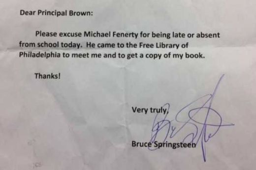 Вижте най-невероятната извинителна бележка за училище