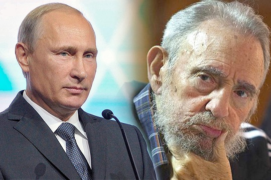 Путин: Името на Кастро стана символ на цяла епоха в новата световна история