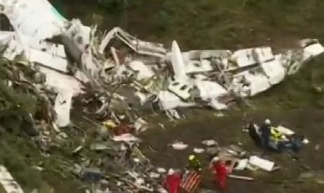 Липса на гориво е причина за катастрофата на самолета в Колумбия