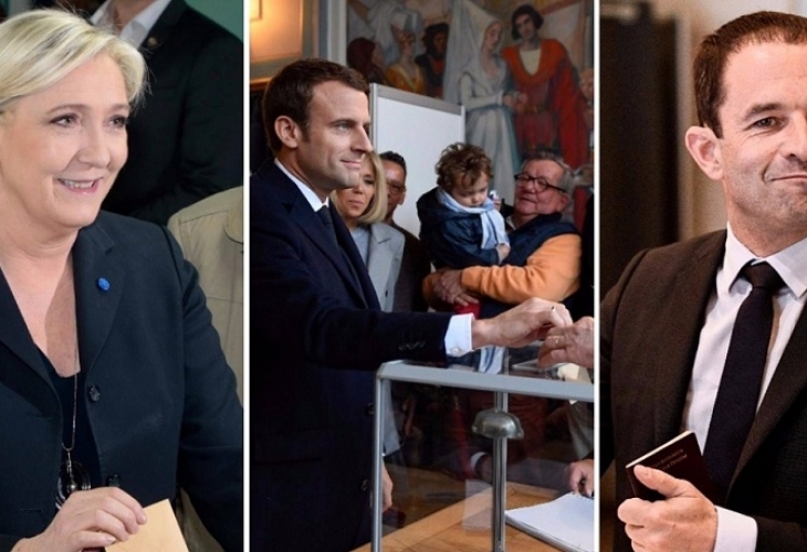 Първи частични резултати за изборите във Франция, разликата между четиримата в челото е драматично малка!