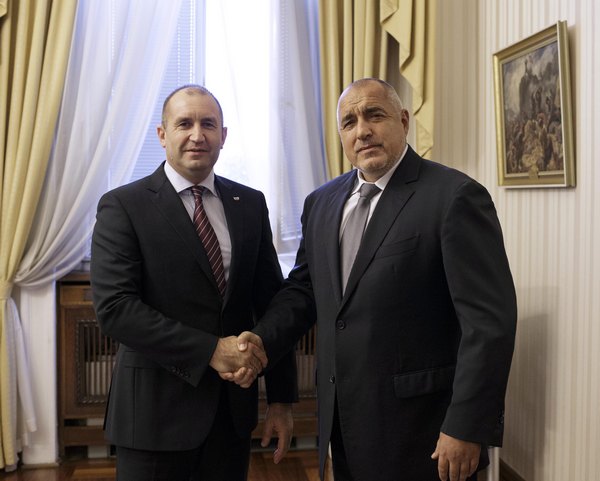 Премиерът Борисов посетил по своя инициатива президента Радев