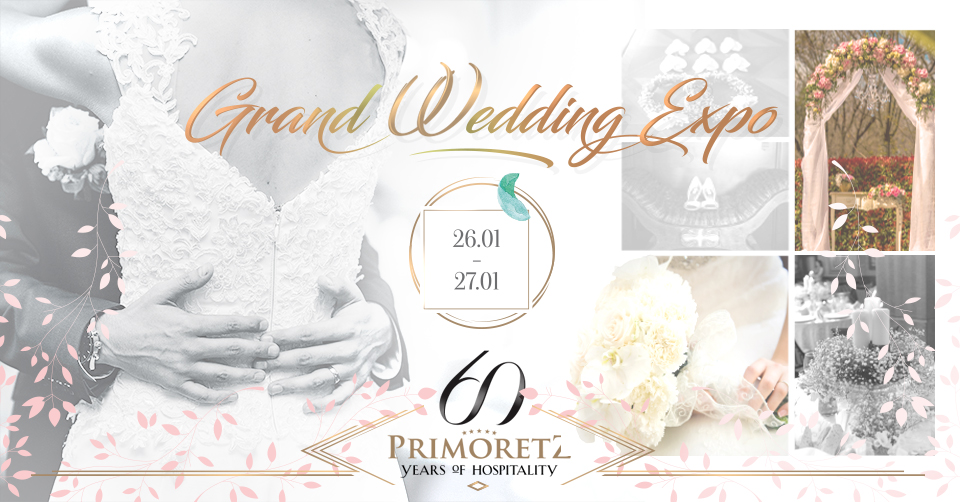 Първото издание на Grand Wedding Expo показва всичко за сватбата на автентично място за тържества: Гранд Хотел и СПА Приморец