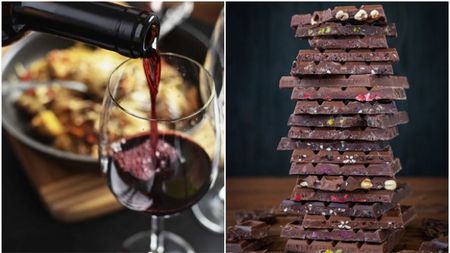 Шоколадът и червеното вино помагат срещу вирусите