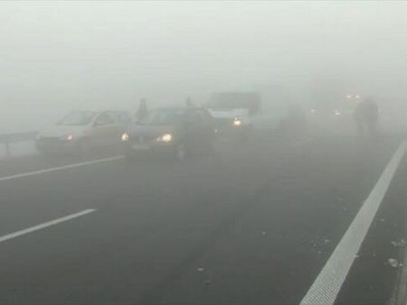 Верижна катастрофа затвори магистрала „Марица“
