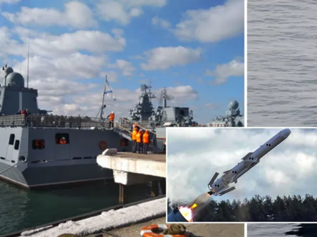 Украинска ракета удари руския боен кораб “Адмирал Макаров“