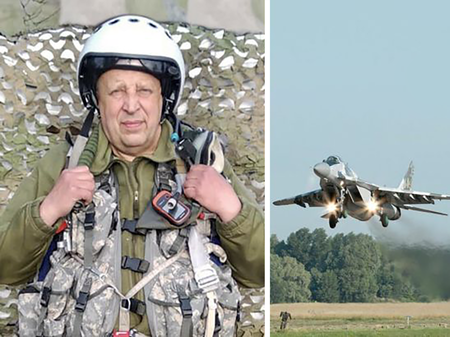 Летецът, обучил "Призрака от Киев", е бил свален, трупът му изплува край Царево без крака