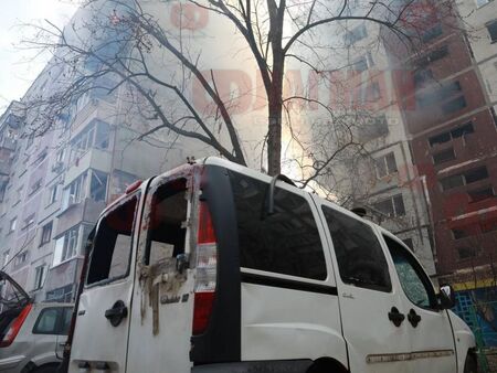 Ракетен удар по жилищен квартал в Запорожие, десетки са ранени