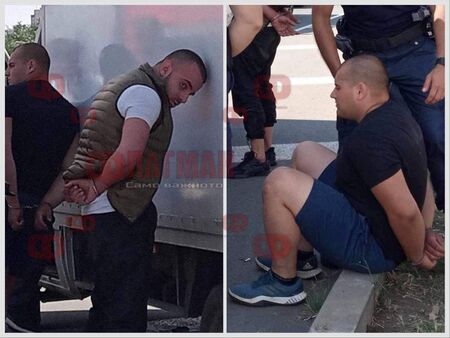 Ето ги двамата бургазлии, арестувани с 18 мигранти на бул. "Тодор Александров"