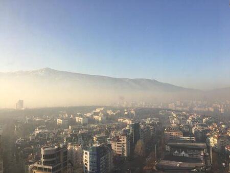 Въздухът в София замърсен с азотен диоксид