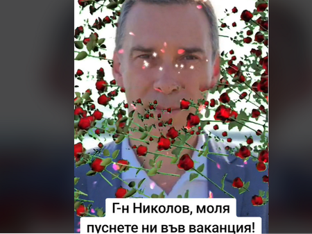 Бургаски ученици посипаха Чичо Кмет с милион рози в Tik-Tok
