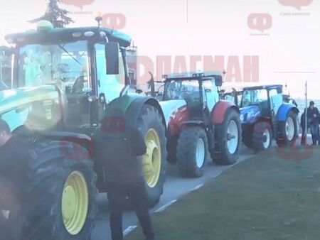 Протестиращите земеделци блокират магистрала Тракия?