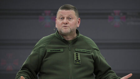 Валерий Залужни бил обявен за негоден за военна служба