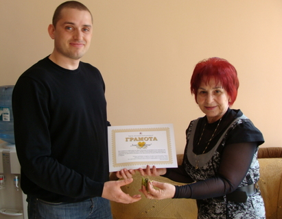 Деян Симеонов получи приза „Златно сърце”
