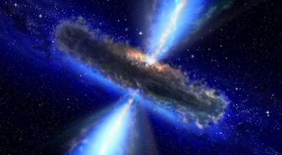 Астрономи откриха гигантски запаси вода до черна дупка