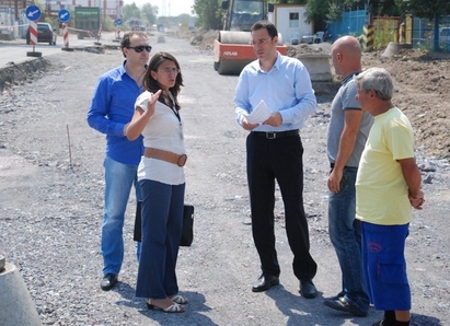 Община Бургас ремонтира пътя за Промишлена зона Юг