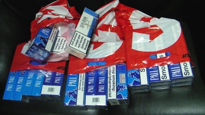 Хванаха 340 кутии цигари без бандерол на Лесово
