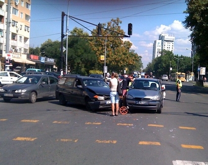 Бременна жена ранена в катастрофа до Механотехникума