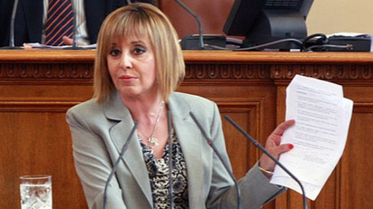 Мая Манолова e най-приказливият депутат