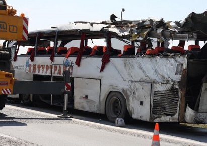 Експертиза установи технически проблеми в катастрофиралия на "Тракия" автобус