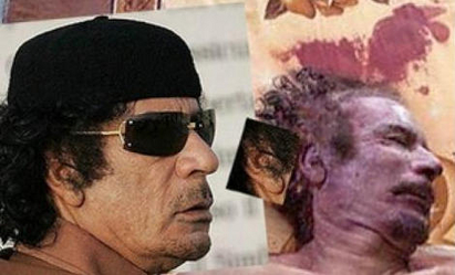Шок и ужас! Кадафи е жив, убит е двойникът му!