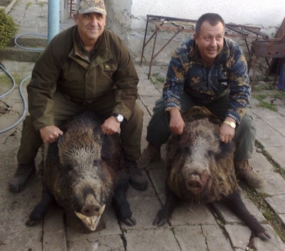 Банкерът Димитър Колев гръмна прасе мутант в Странджа
