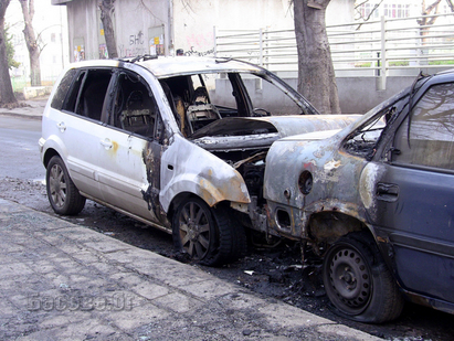 Палеж в "Братя Миладинови", три коли изгоряха наведнъж